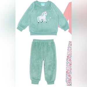 Cozy Unicorn Fleece Set